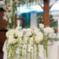 tellers next door venue wedding long island new york bride and groom table
