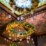 sands point preserve wedding yellow ceiling installation long island new york florist